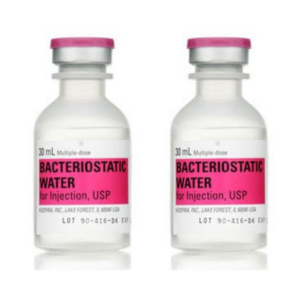 Quantity 2 x 30ml Bacteriostatic Water for injection
