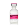 single glass vial of Bacteriostatic Water for injection 30ml