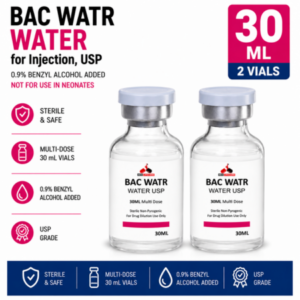 Bacteriostatic Water 2x 30ML
