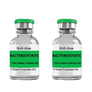 two vials of bacteriostatic chloride 30ml for injection dilution