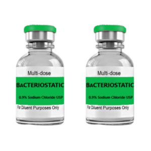 two vials of multi dose new bacteriostatic chloride 30ml