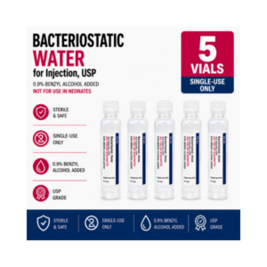 Bacteriostatic Water 5x 10ML