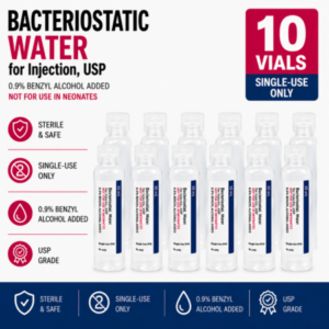 Bacteriostatic Water 10x 10ML