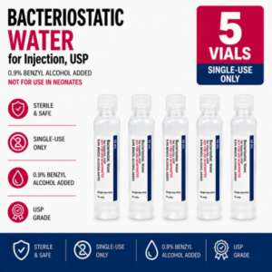 Bacteriostatic Water 5x 10ML