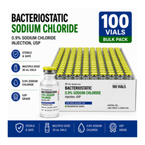 Bacteriostatic Sodium Chloride 100 x 30ML Pfizer