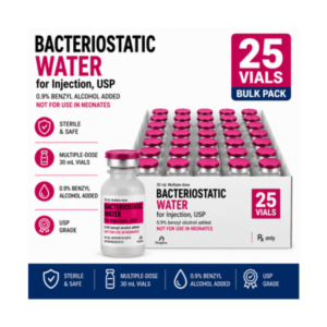 Bacteriostatic Water 25 x 30ML Hospira